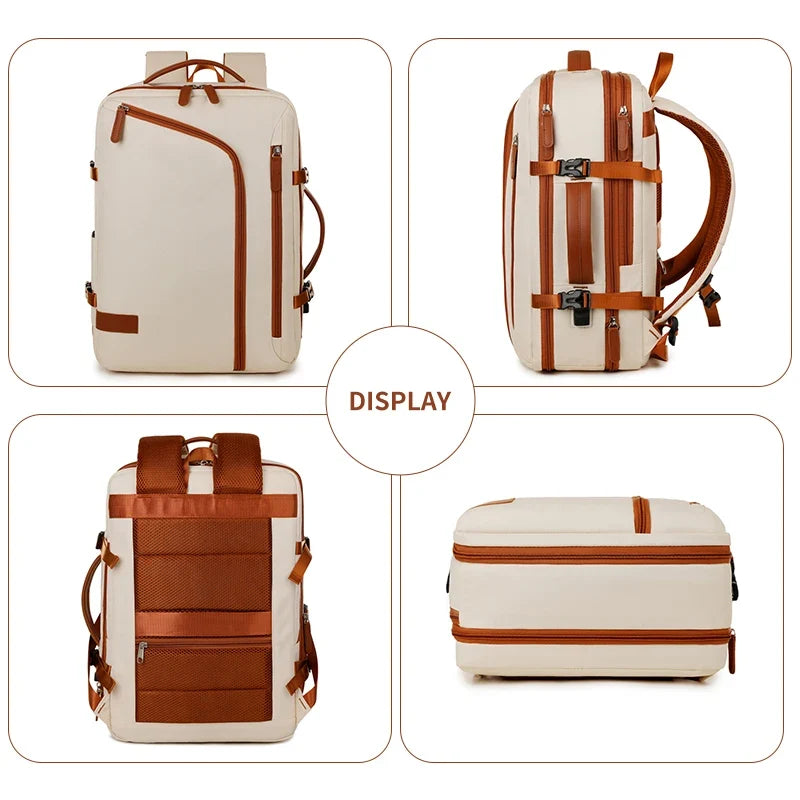 Business Laptop Backpack - Large Capacity Unisex Travel, School & Outdoor Bag for Men & Women