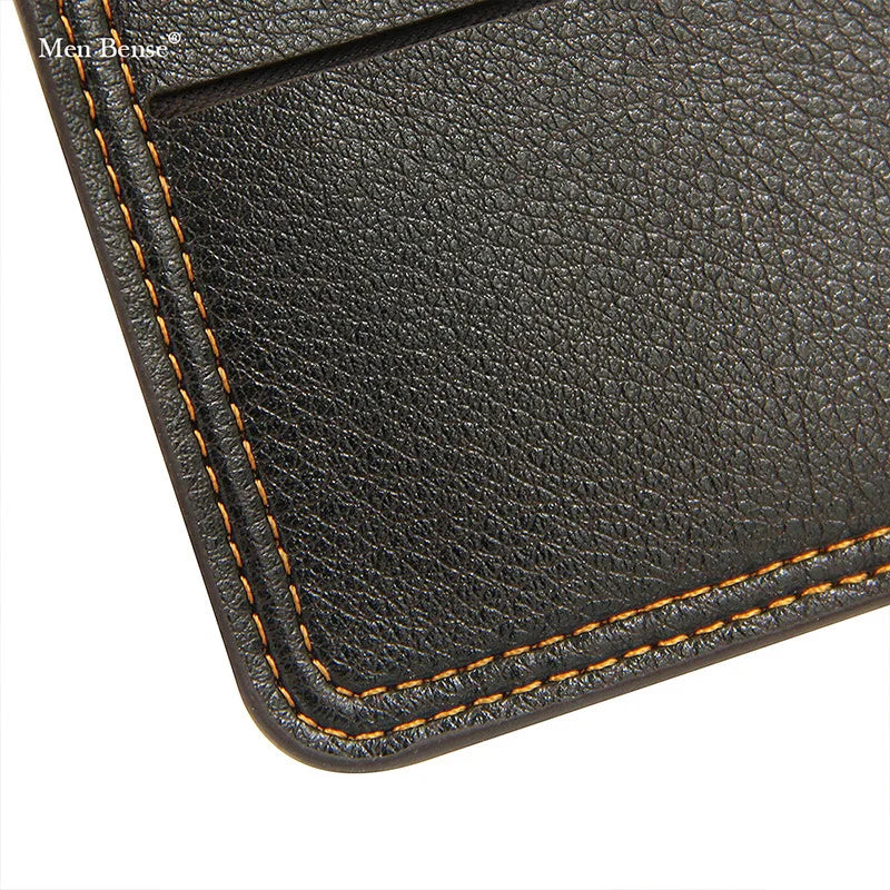 New Men's Short Wallet: Multi-Functional with Multiple Card Slots - Trendy Cartoon Design, Luxury Slim Wallet by Designer Brand