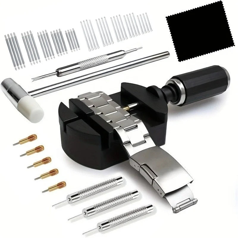 Watch Link Removal Tool Kit - Watch Band Pin Remover & Strap Adjustment Repair Tool Set