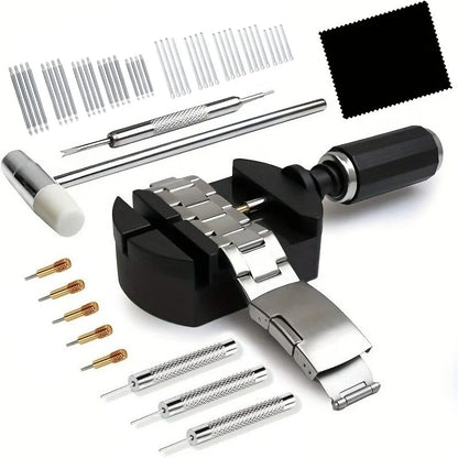 Watch Link Removal Tool Kit - Watch Band Pin Remover & Strap Adjustment Repair Tool Set