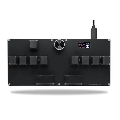 CM51 SayoDevice Rapid Trigger Gaming Keypad with Knob & Screen – Magnetic Switch Macro Keyboard for OSU, DJMAX & Shortcuts