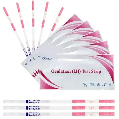 60pcs EGENS LH Ovulation Test Strips - Over 99% Accurate Fertility Tracking & Home Urine Test Kit