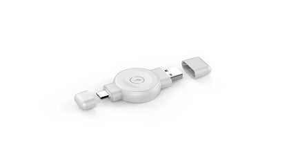 2-in-1 Magnetic Wireless Watch Charger – Fast Charging Dock for Apple Watch 9–3 & Samsung Galaxy Watch 6/5/4/3/Active Series Stand Accessory