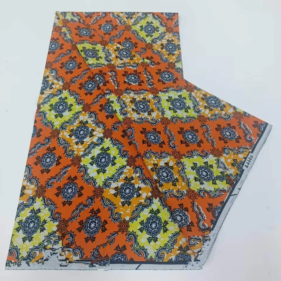 African Ankara Wax Print Fabric - 100% Cotton Batik Patchwork Sewing Material for Dresses & Crafts