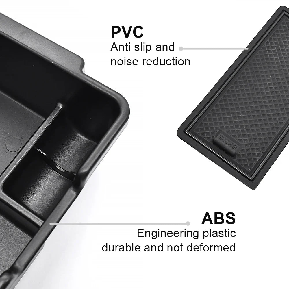 Honda Civic 11th Gen 2022–2023 Center Console Armrest Storage Box – Car Interior Organizer Tray Auto Accessories