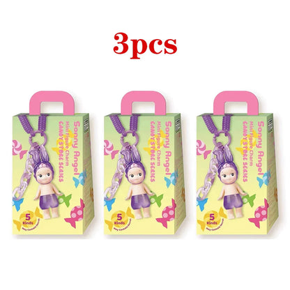 Candy House Angel Keychain Blind Box – Handmade Cartoon Doll Pendant & Mystery Gift