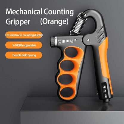 Adjustable Hand Grip Strengthener - 5-150KG Wrist Expander for Gym Training, Muscle Recovery & Hand Exercise Fitness