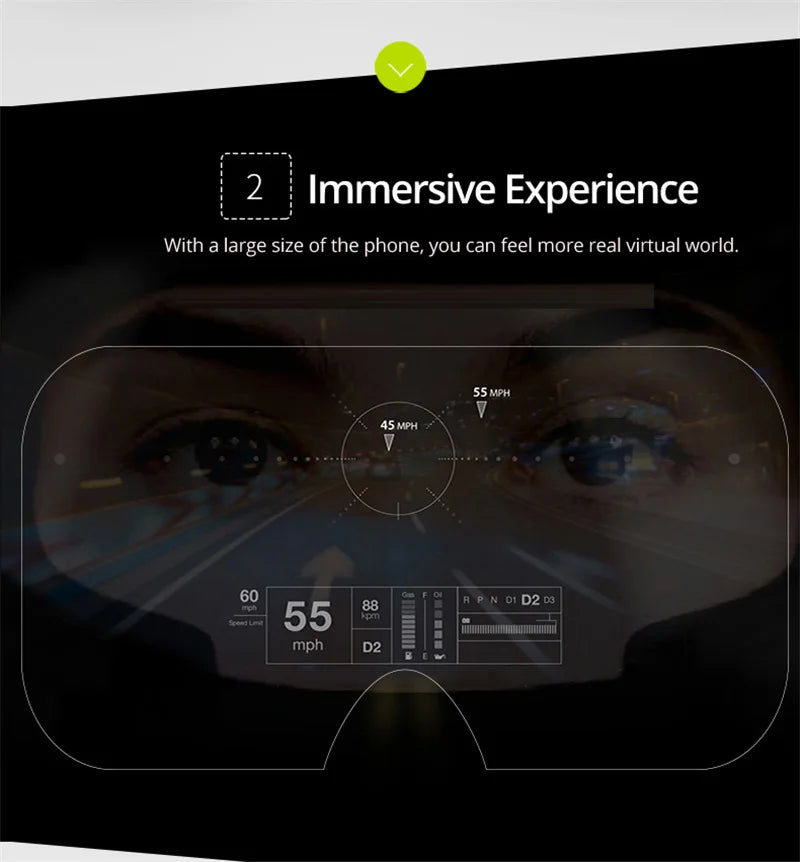 VR Shinecon 10.0 3D Virtual Reality Headset – Helmet Goggles for Smartphone Gaming