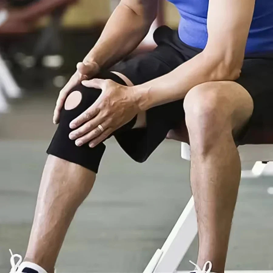 Orthopedic Knee Brace - Adjustable Patella Support Knee Pad for Joint Pain Relief Sports Protection Meniscus Ligament Guard