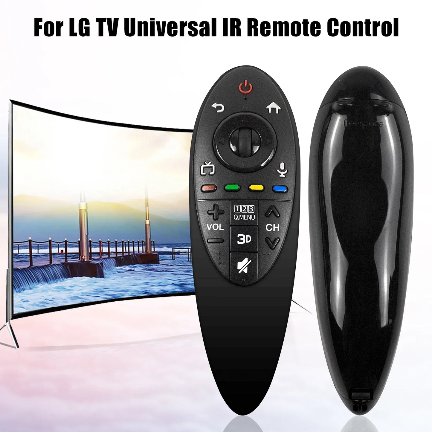 LG AN-MR500G Smart TV Remote Control - Replacement Remote for 3D MBM63935937 Models