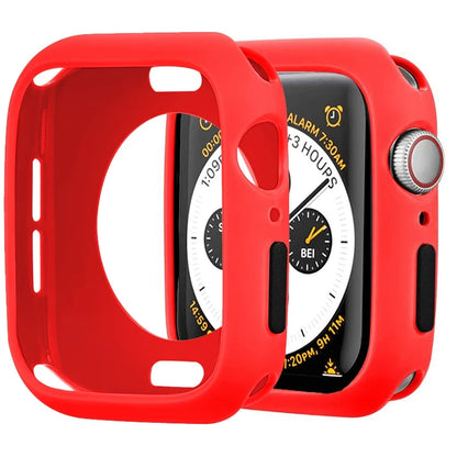 Silicone Protective Case for Apple Watch Series & Ultra - Shockproof Cover for 38mm–49mm Models