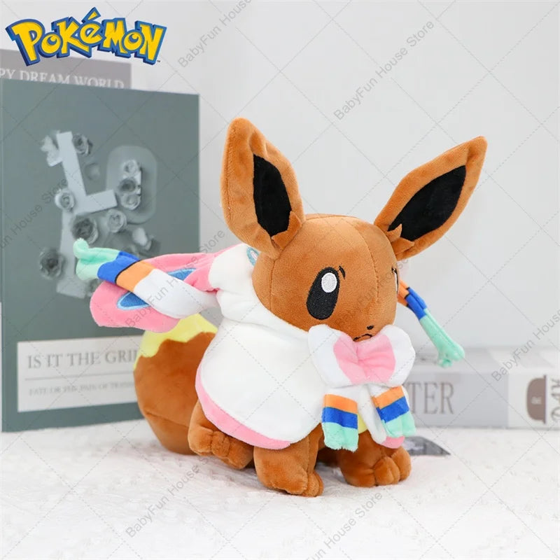 Pokemon Eevee Evolution Plush Toys - Kawaii Sylveon, Espeon, Umbreon & More Cute Character Dolls
