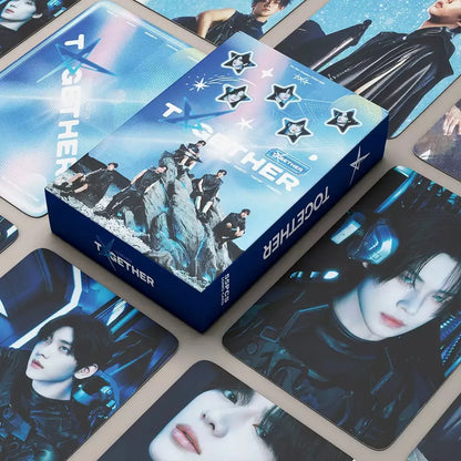 Kpop 7TH YEAR Album LOMO Photo Card Set - 55PCS Boy Group Member Fan Collection Cards Gift