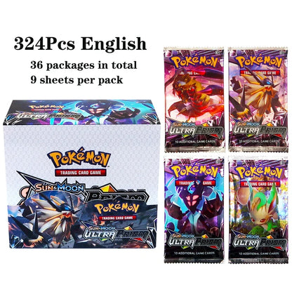 324pcs Pokemon TCG Booster Box - Sword & Shield Fusion Strike Trading Card Packs Display Set with 36 Booster Packs