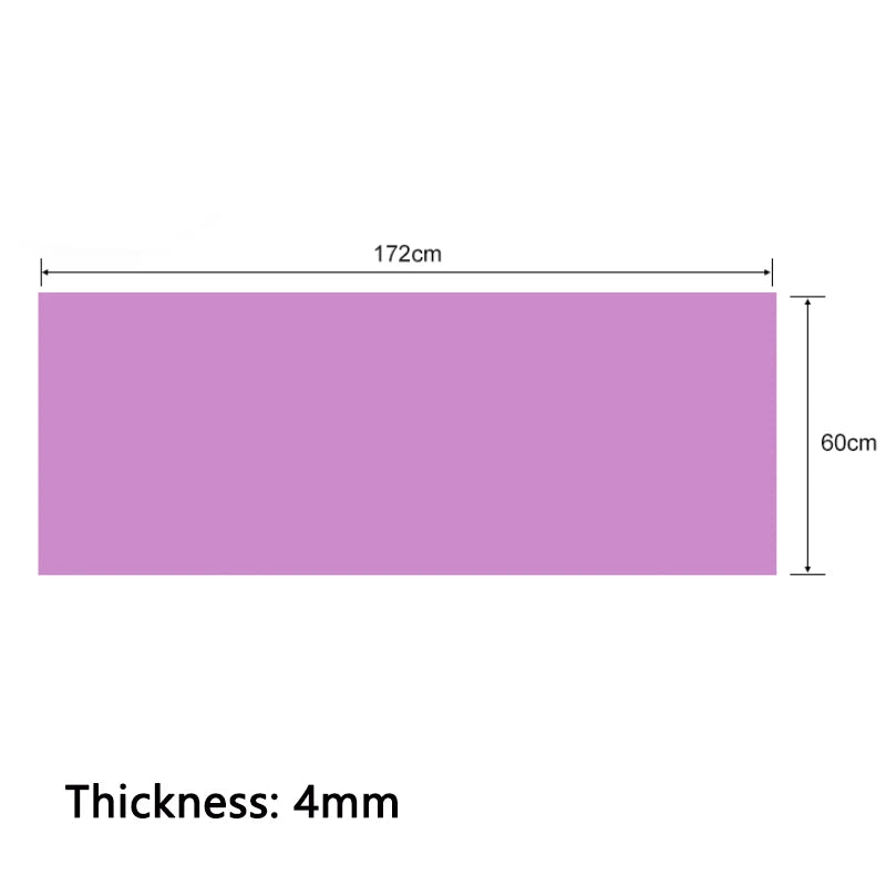 Premium 4MM Thick EVA Yoga Mat: Anti-slip Exercise Blanket for Fitness, Pilates, Gymnastics | Durable Fitness Equipment