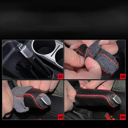 Car Handbrake Sleeve Protective Case for SEAT Models - Fits Leon 1/2/3 MK3, FR, Cordoba, Ibiza, Arosa, Alhambra, Altea, Exeo, Toledo, Cupra