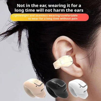 Wireless Bluetooth Bone Conduction Earphones - TWS Sports Headset with Mic & Noise Reduction
