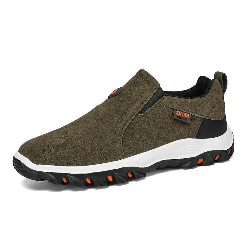 Men’s Non-Slip Hiking Shoes - Wear-Resistant Casual Sports Sneakers for Outdoor Walking and Daily Comfort