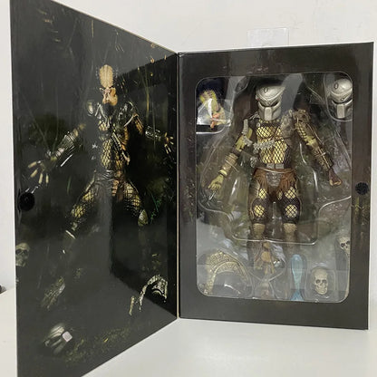 NECA Jungle Hunter Predator Action Figure — Movable Alien Collectible Model Toy for Kids and Fans
