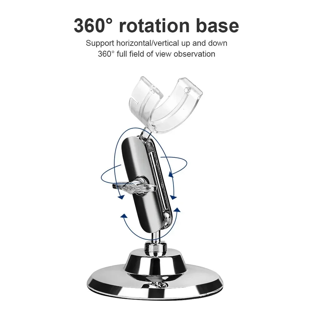 Portable 1000x Digital WiFi Wireless Microscope & Skin Scalp Analyzer for Mobile Phone Connection
