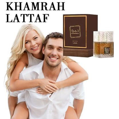 Lattafa Khamrah Qahwa 100ml Eau De Toilette – Unisex Perfume, Middle Eastern Arab Fragrance, Dubai Inspired