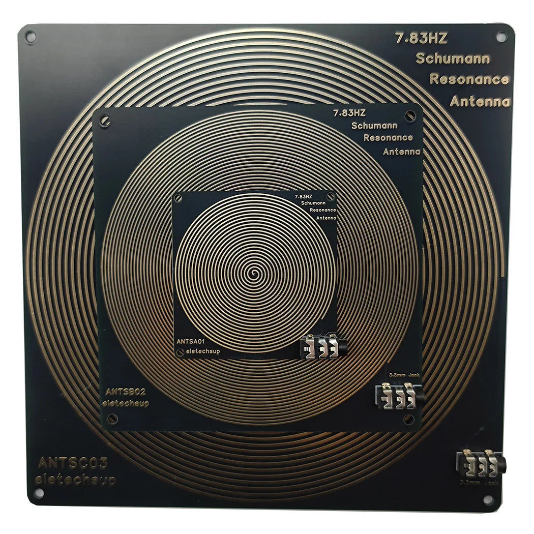 Schumann Resonance Generator - Earth Frequency Signal Booster with 14.3Hz to 33.8Hz Antenna Support