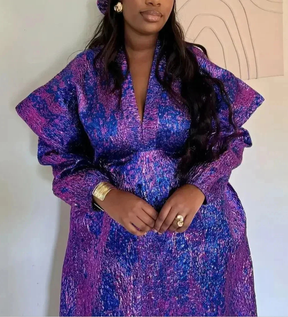 African Dresses for Women - 2025 Traditional Dashiki Ankara Gown, Abaya, Muslim Kaftan & Maxi Long Robe Dress