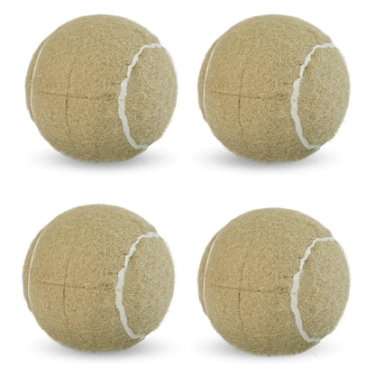 4pcs Precut Walker Tennis Balls – Heavy Duty Felt Pads for Furniture Legs & Floor Protection