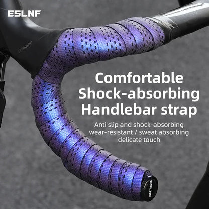 ESLNF Colorful Thickened Anti-Slip Handlebar Tape – Anti-Vibration Comfort Road Bike Bar Wrap