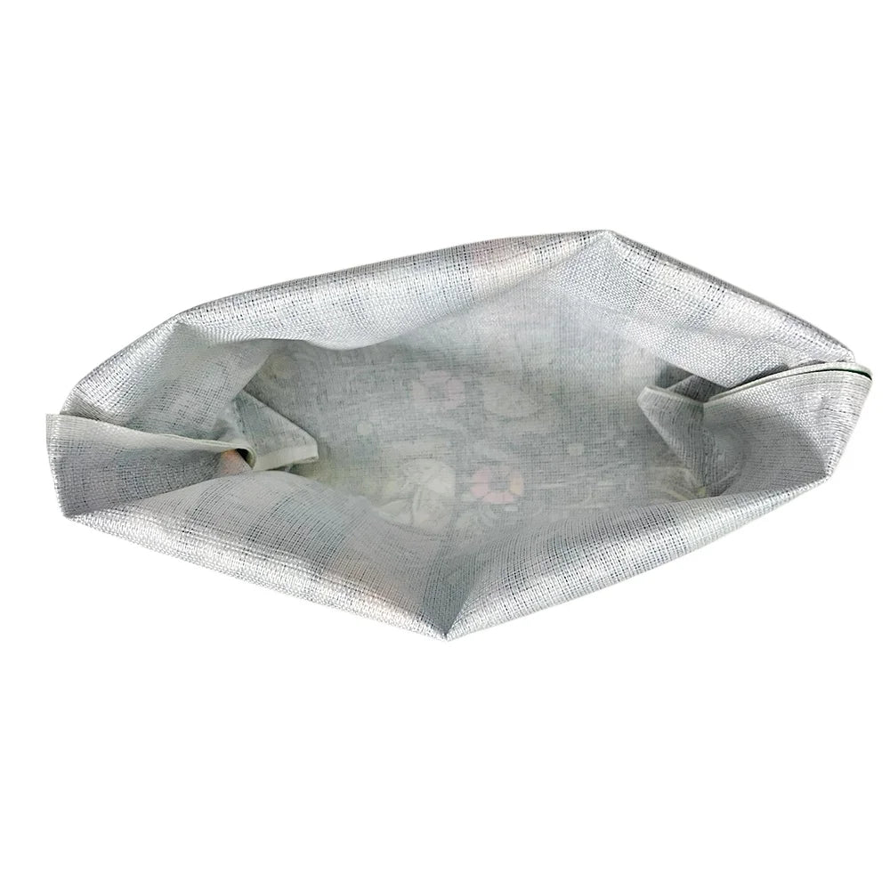 Vibrant Cable & USB Storage Bag - Durable Zipper Pouch with "CHARGERS" Print
