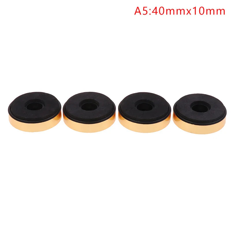 4PCS Speaker Spikes Stand Feet – Audio Speaker Repair Parts & Accessories for DIY Home Theater Sound System