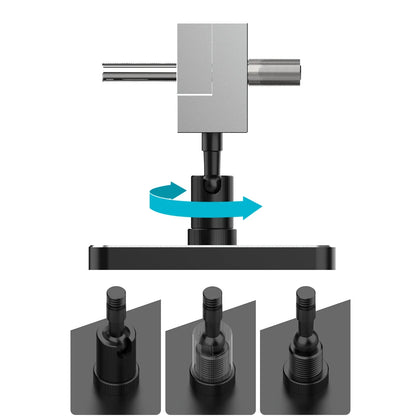 MAZHA T0010 Mini Table Vise - 2-in-1 Adjustable Precision Clamp for Modeling Hobby DIY Projects