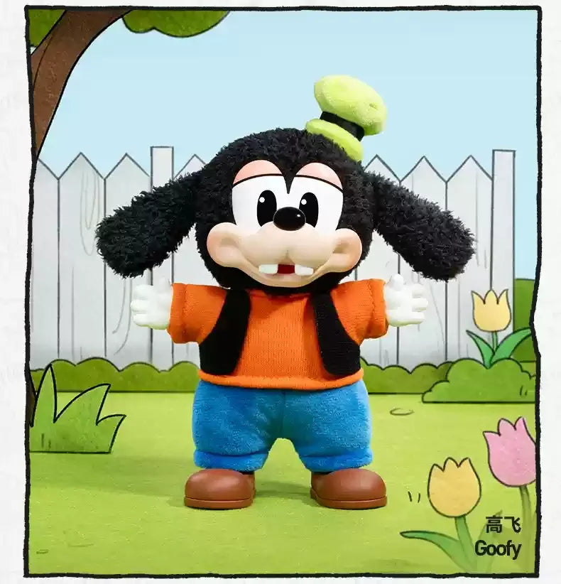 Original Pop Mart Mickey Family Keychain — Cute Vinyl Figure Blind Box for Kids & Collectors