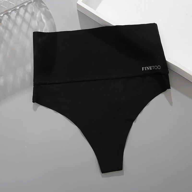 4PCS Seamless Ice Silk Panties Set for Women – Low Waist G-String, Soft Ultra-Thin Sexy Underwear Briefs