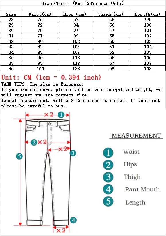 Men’s Spring Autumn Slim Black Jeans — Elastic Straight Korean Vintage Denim Pants for Business & Casual Wear