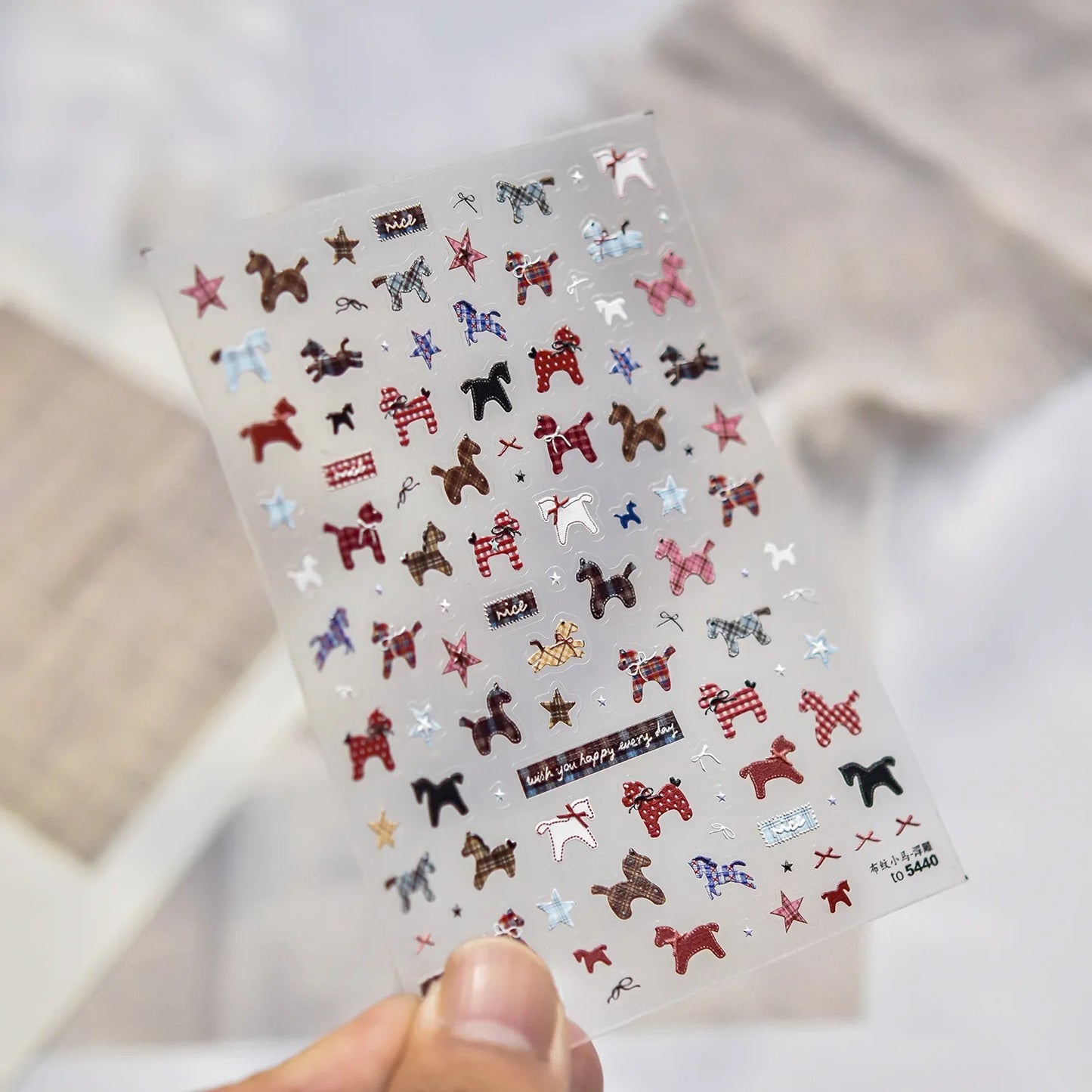 Chibi Anime Nail Stickers - Cute Susuwatari Cartoon Self-Adhesive Nail Art Decals for Kawaii DIY Manicure