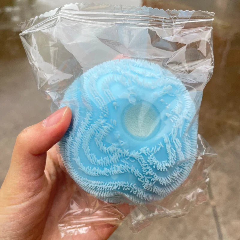 Fuzz Ball Squishy Vent Ball Fidget Toy – Textured Stress Relief Anti-Anxiety Squeeze Toy for Adults