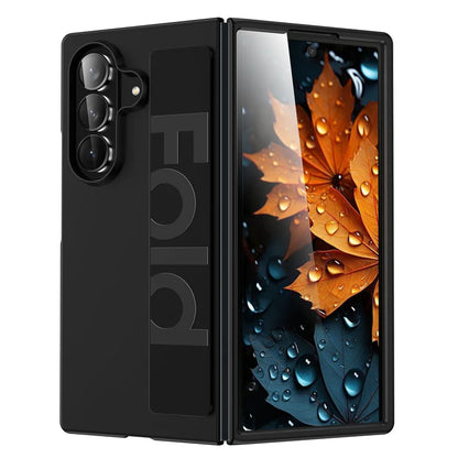 Elastic Wristband Phone Case - Silicone Shockproof Matte PC Cover for Samsung Galaxy Z Fold 8 Ultra/7/6/5/4/3