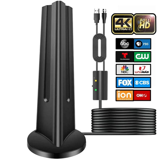DTMB Digital TV Antenna Receiver - Indoor & Outdoor HD Ground Wave HDTV Antenna for Clear Signal Reception