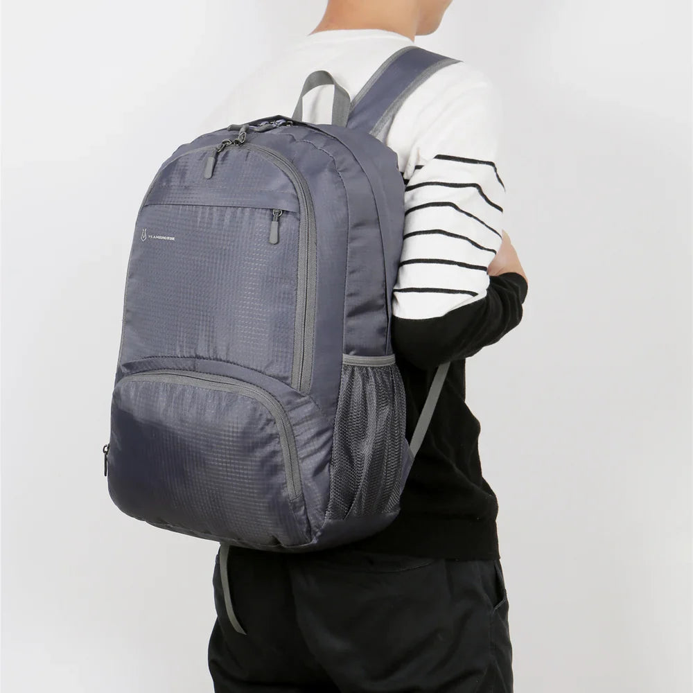 Lightweight Foldable Backpack - Waterproof Packable Daypack for Men & Women, Travel, Hiking, Outdoor Cycling & Camping Bag