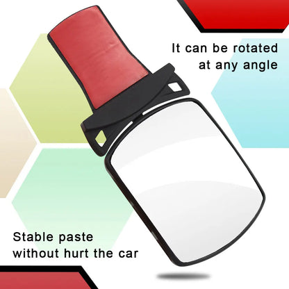 Rotating Baby Car Rearview Mirror: Safety View Back Seat Monitor for Auto Observation - Auxiliary Mirror for Car Interior