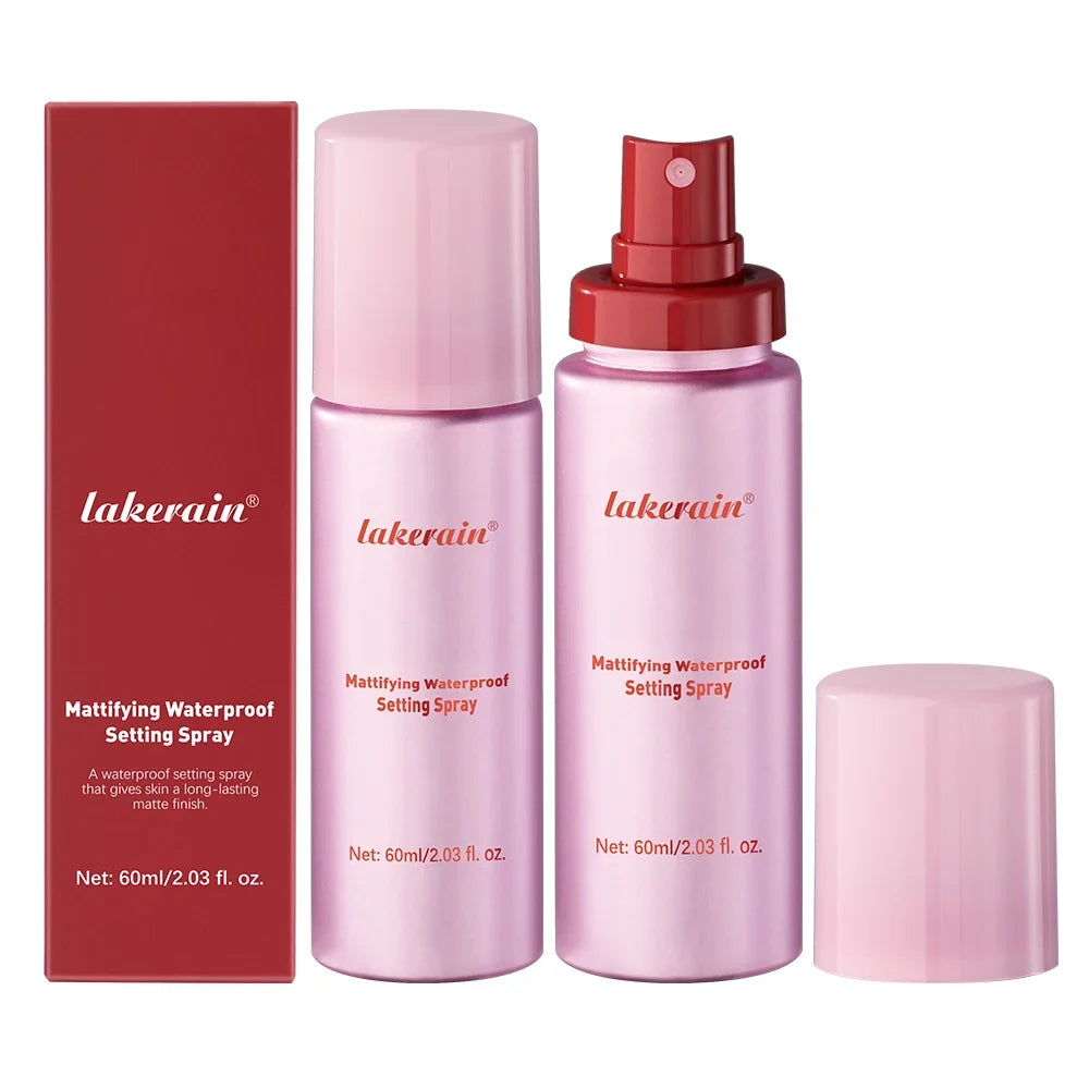 Mattifying Makeup Setting Spray - Waterproof Oil Control Matte Finish Face Fixer
