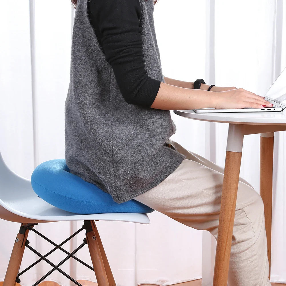 35cm Medical Donut Cushion – Hip Support & Tailbone Pain Relief Seat Pad for Hemorrhoids, Anti-Bedsore Pillow with Pump