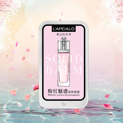 Women’s Pheromone Solid Perfume Balm – Long-Lasting Light Fragrance, Portable Body Perfume Stick