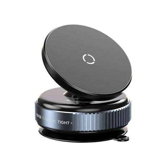 Vacuum Magnetic Car Phone Holder – Universal Suction Cup, Mirror & Shower Stand for iPhone 16/15/14/13/12 Pro Max, Samsung