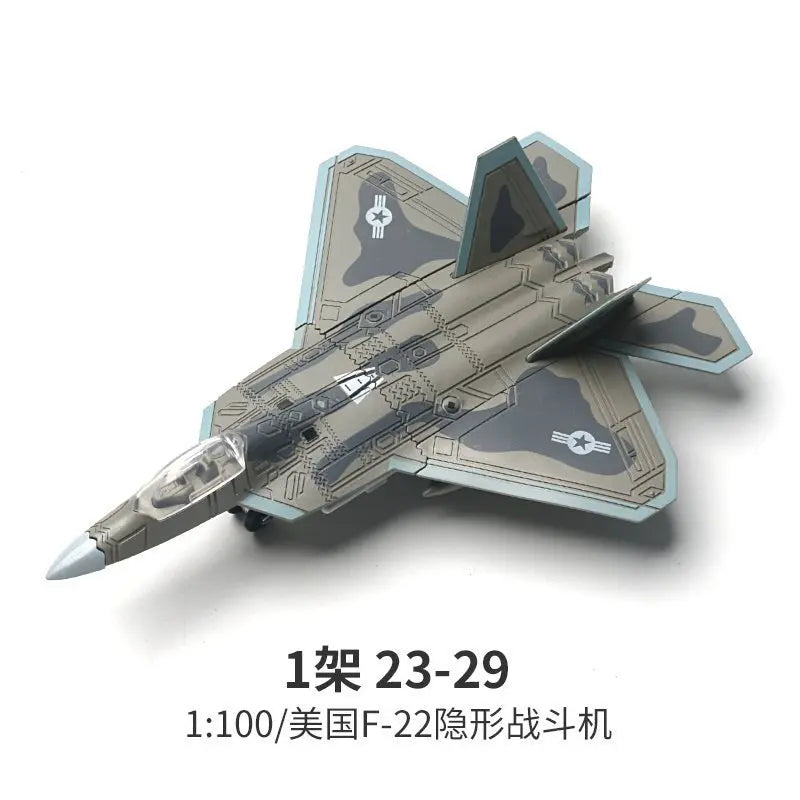 Military Building Blocks Set - F22 Fighter Jet M1A2 Tank & Helicopter Model Toys for Boys Christmas Gifts