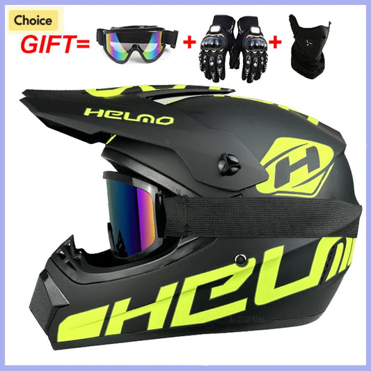 Full Face Off-Road Motorcycle Helmet – Downhill AM DH Cross Motocross Capacete Casco   2/2