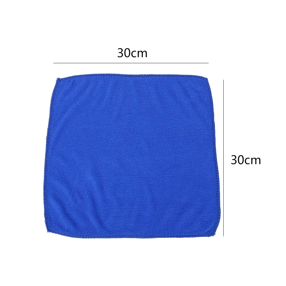 1-20PCS Microfiber Car Wash Towels – Drying, Detailing & Household Cleaning Cloths for Auto and Home