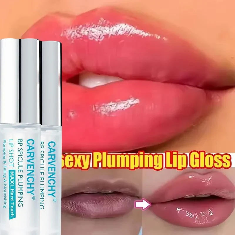 Lip Plumper Gloss - Instant Volume Boosting Moisturizing Lip Enhancer for Fuller Lips
