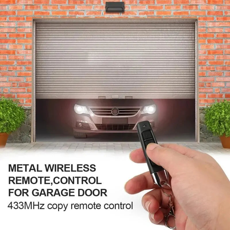 433MHz Garage Door Remote - Auto Copy Wireless Code Cloning Transmitter & Remote Controller